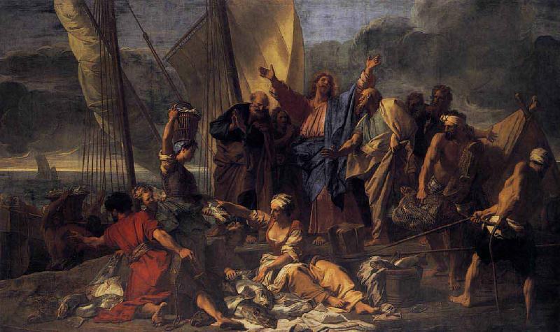 Jean-Baptiste Jouvenet The Miraculous Draught Germany oil painting art
